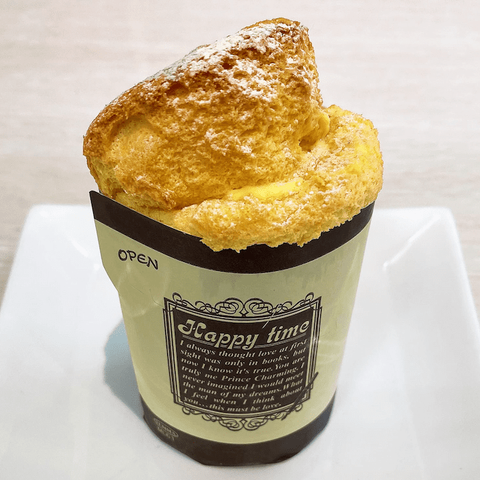 りんごのシフォンケーキ