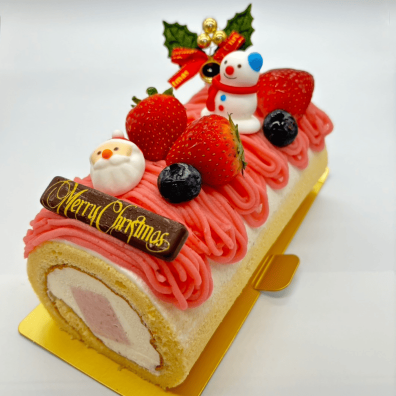 苺モンブランノエル