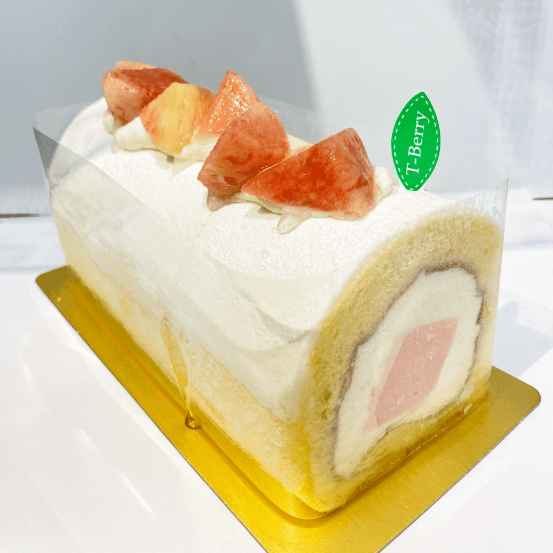 桃ロール