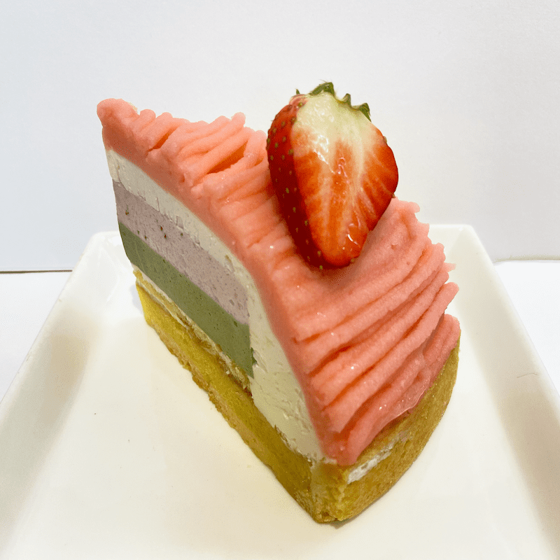 苺抹茶モンブラン